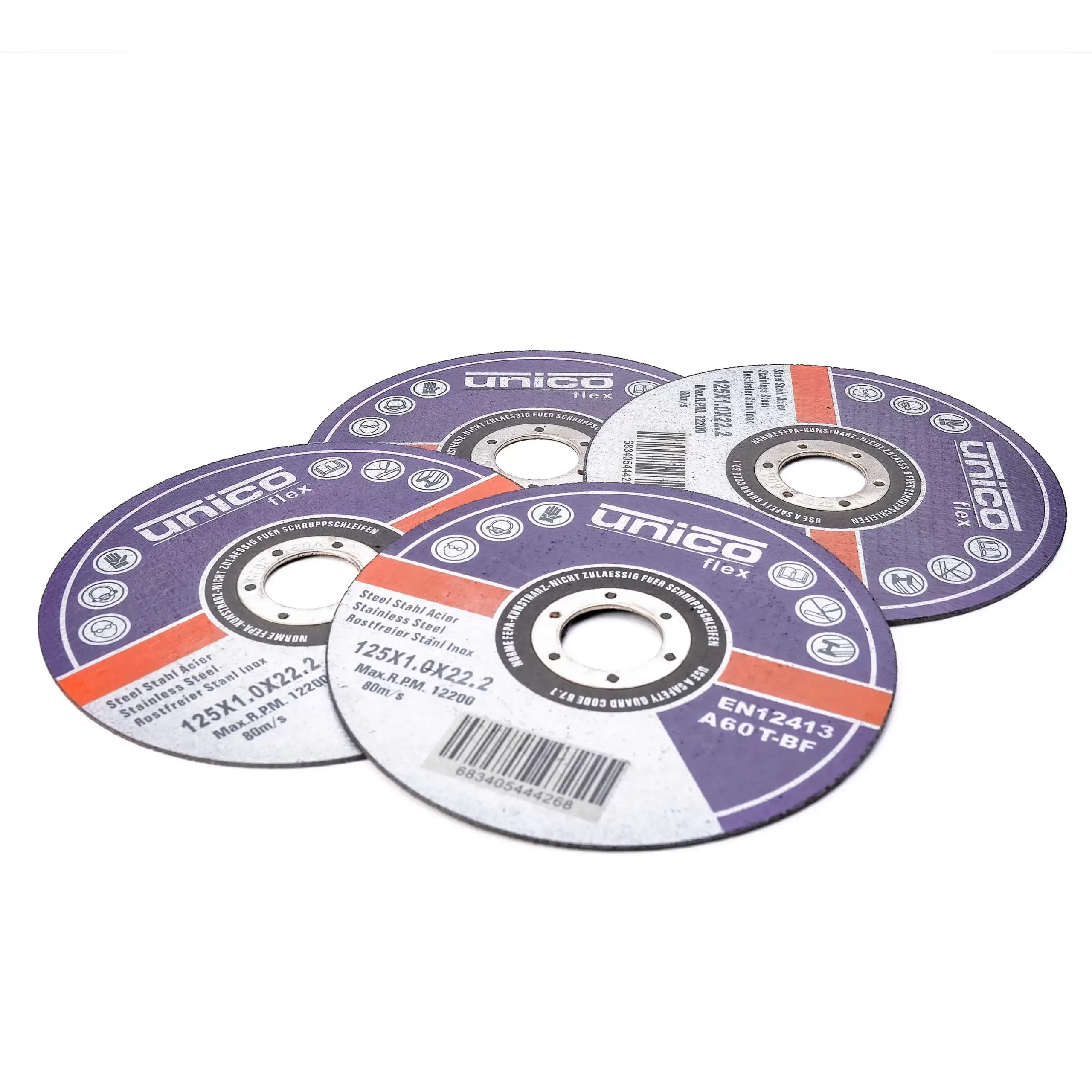 10x Disques à tronçonner IPOTOOLS – Disque Flex 125mm – Image 5