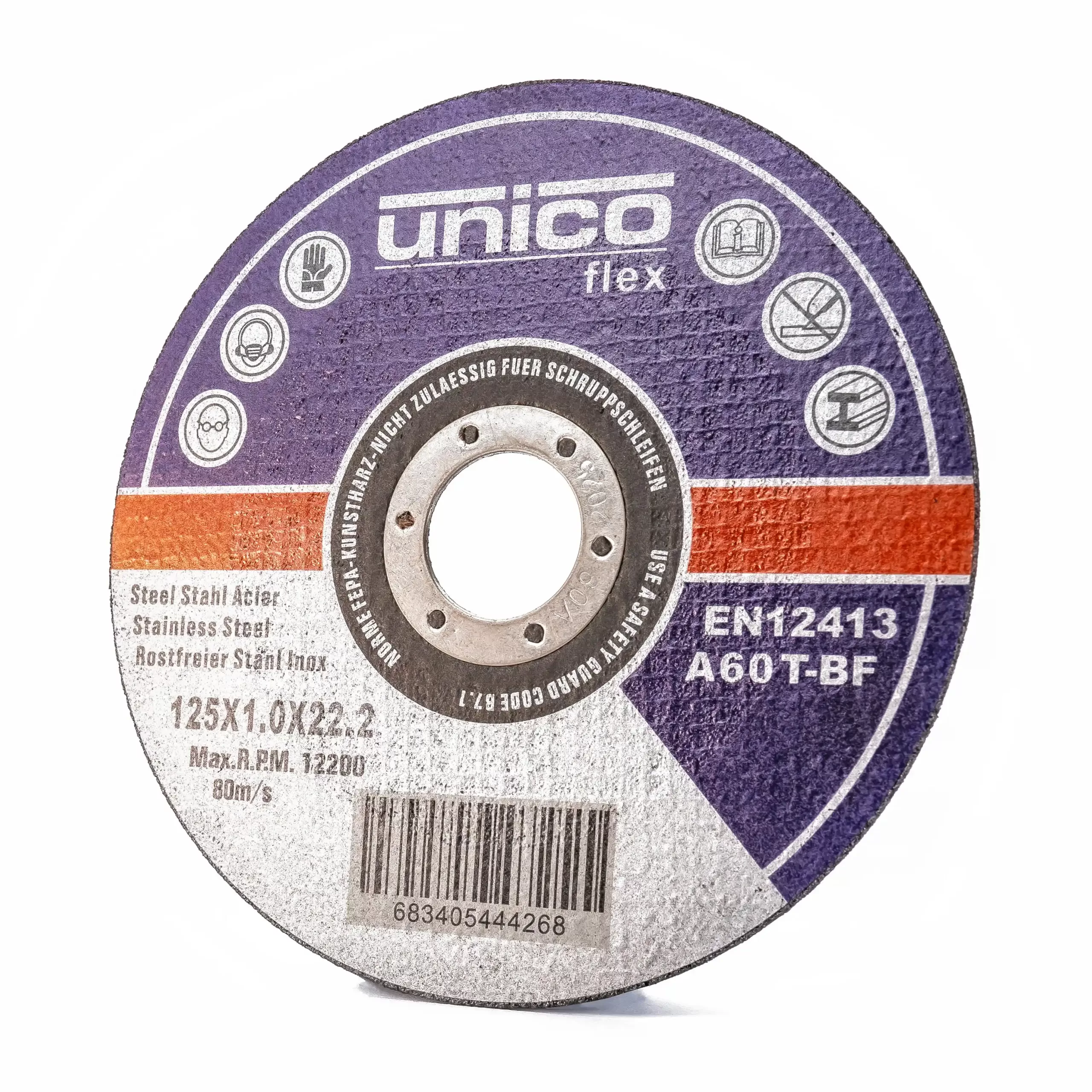 10x Disques à tronçonner IPOTOOLS – Disque Flex 125mm – Image 2
